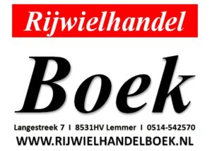 logo + adres Rijwielhandel Boek